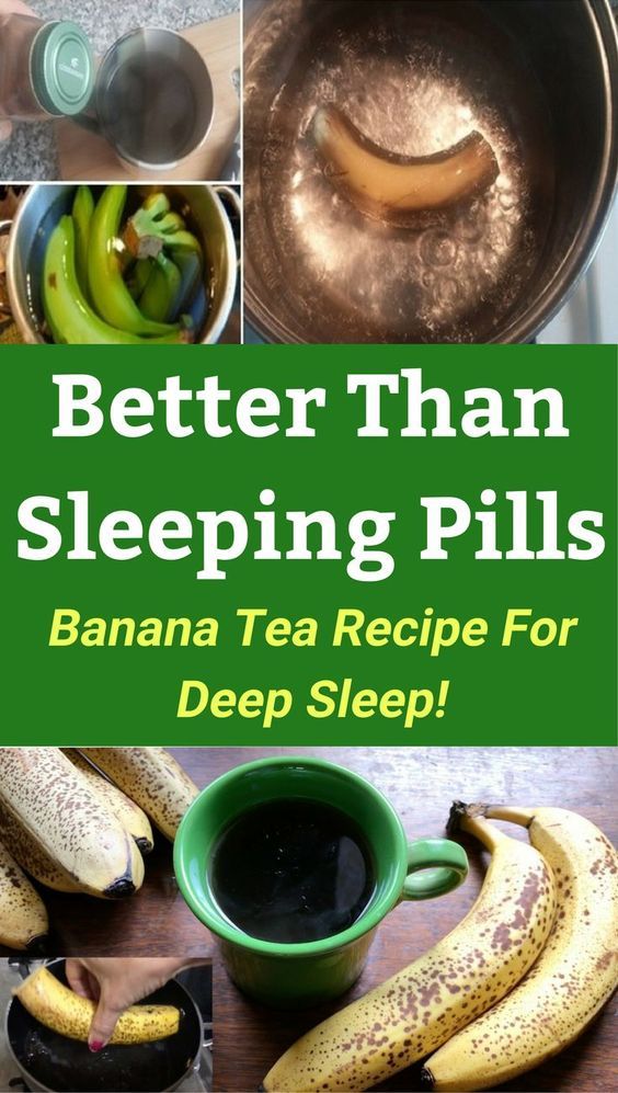 Banana Tea is the Best Natural Remedy for Deep Sleep HEALTH PILLS