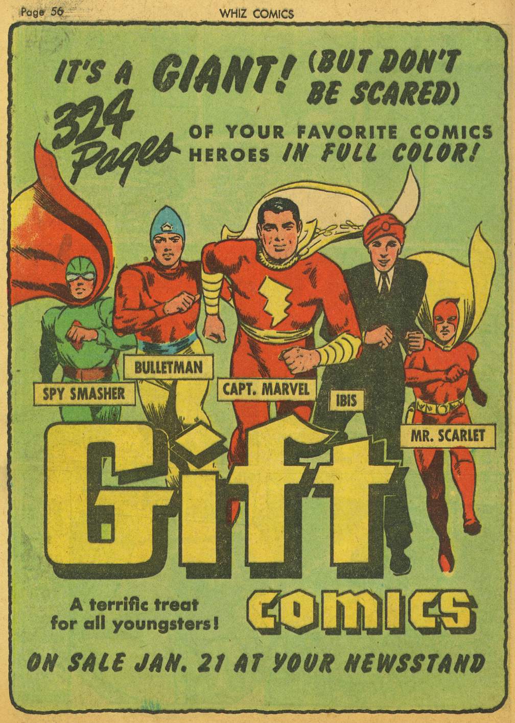 Read online WHIZ Comics comic - Issue #27 - 56