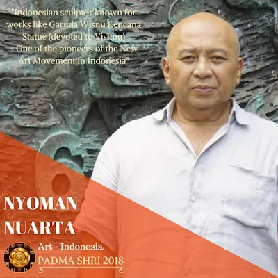 Nyoman Nuarta - Padma Shri Winner 2018