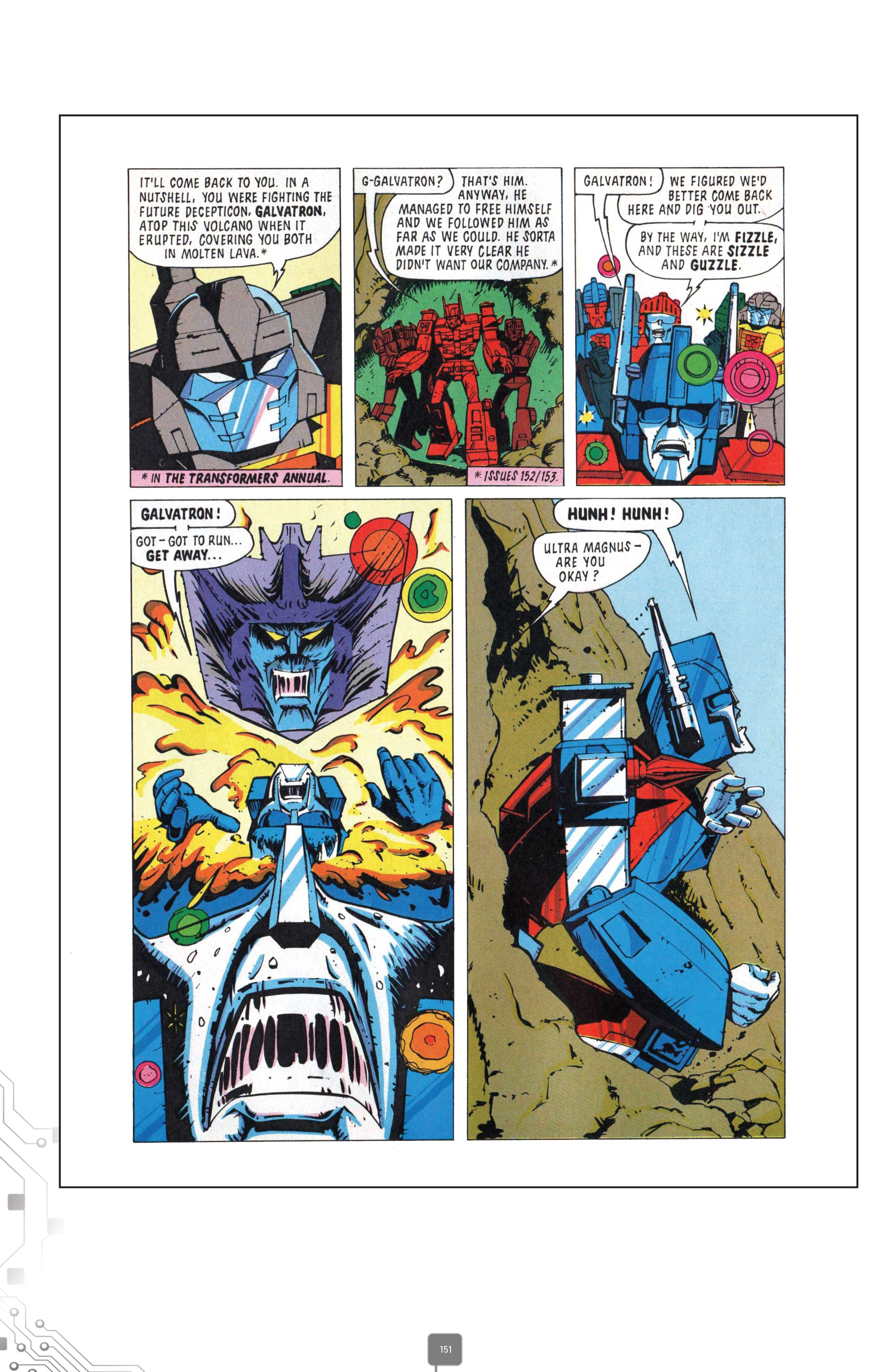 Read online The Transformers Classics UK comic -  Issue # TPB 5 - 151