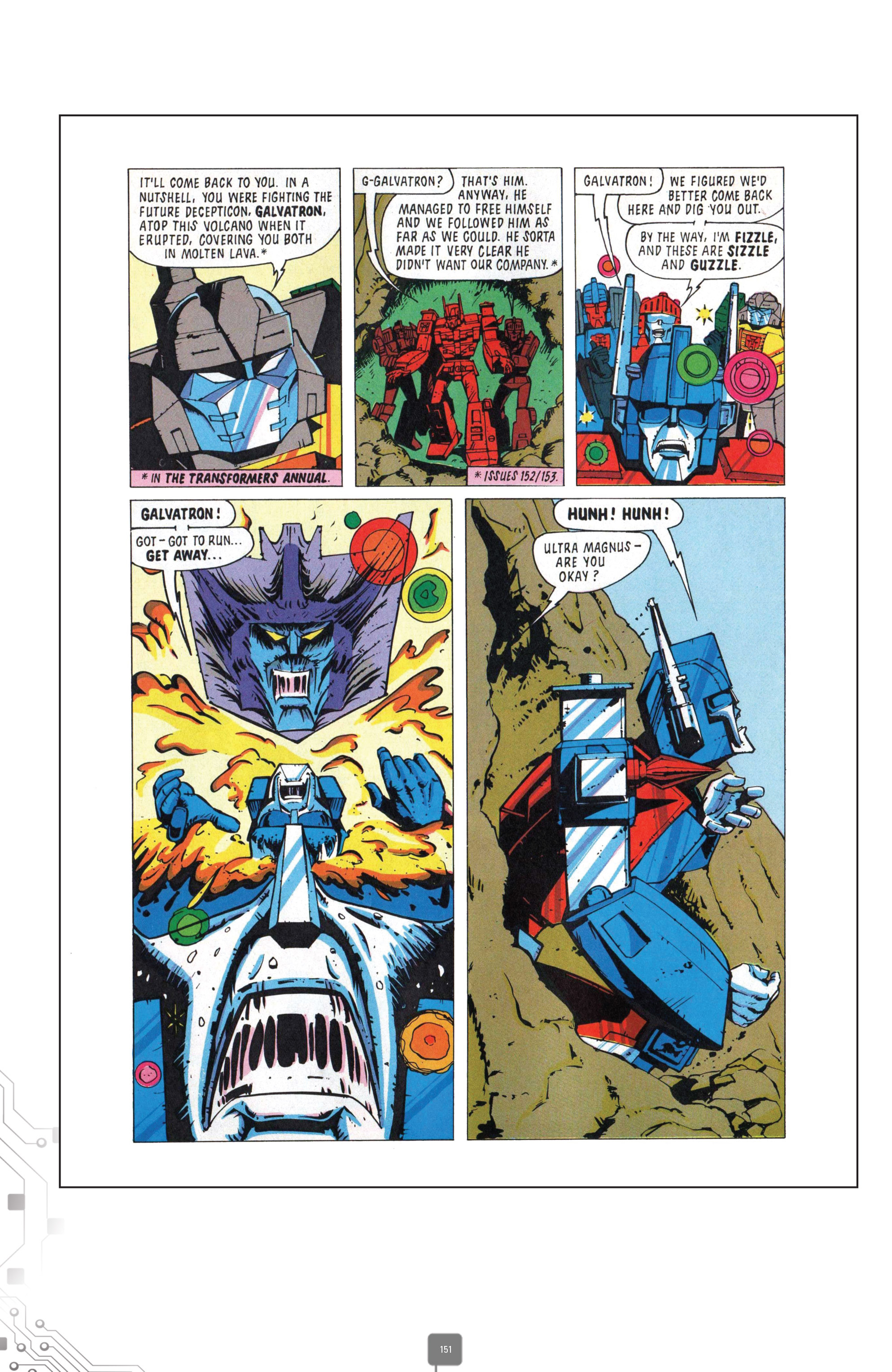 Read online The Transformers Classics UK comic - Issue # TPB 5 - 151