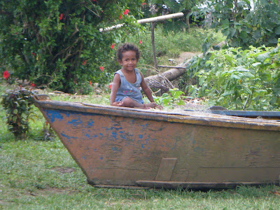girl in boat