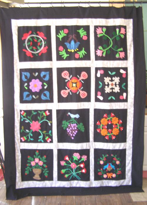 The World According to ME 1847 Baltimore Bride's Quilt