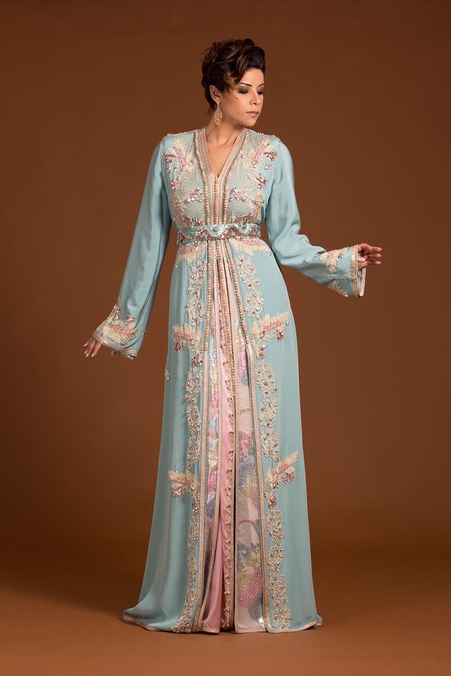 Caftan de Luxe 2018 Robes Chics Par Leila Hadioui Caftan Marocain