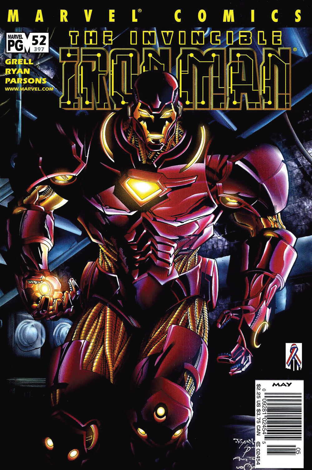 Read online Iron Man (1998) comic -  Issue #52 - 1