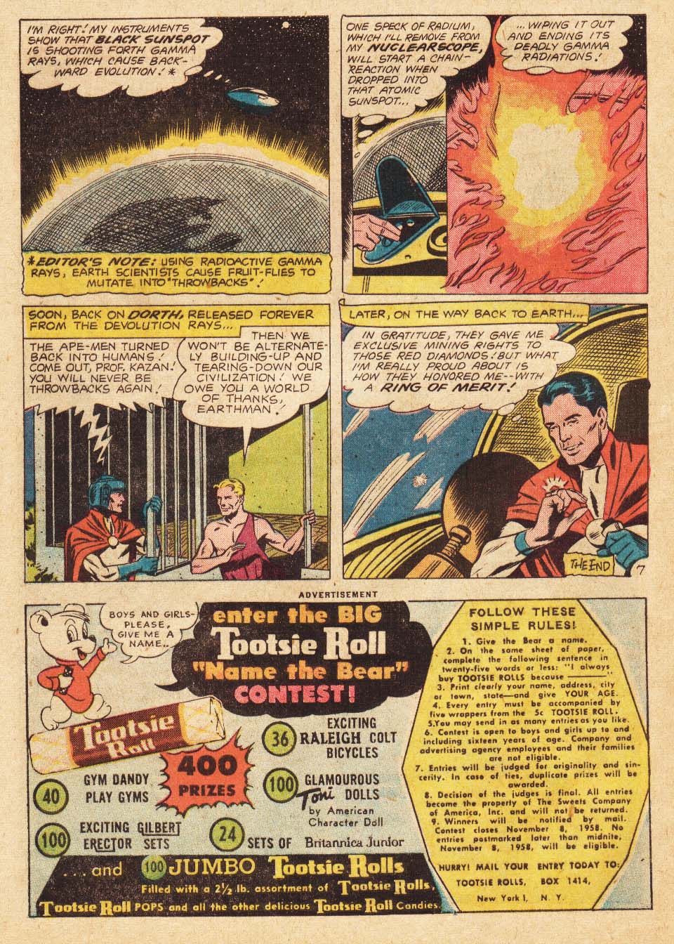 Read online Strange Adventures (1950) comic -  Issue #97 - 32