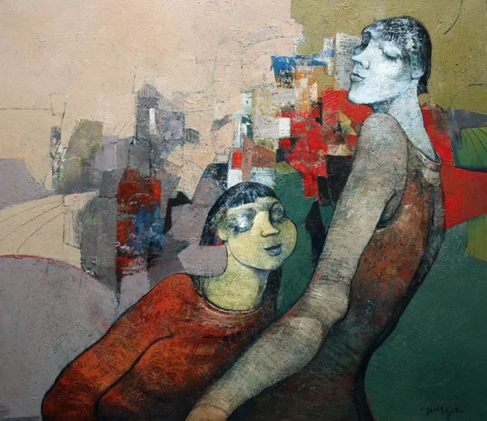 Gianni Gueggia 1956 | Italian Expressionist painter