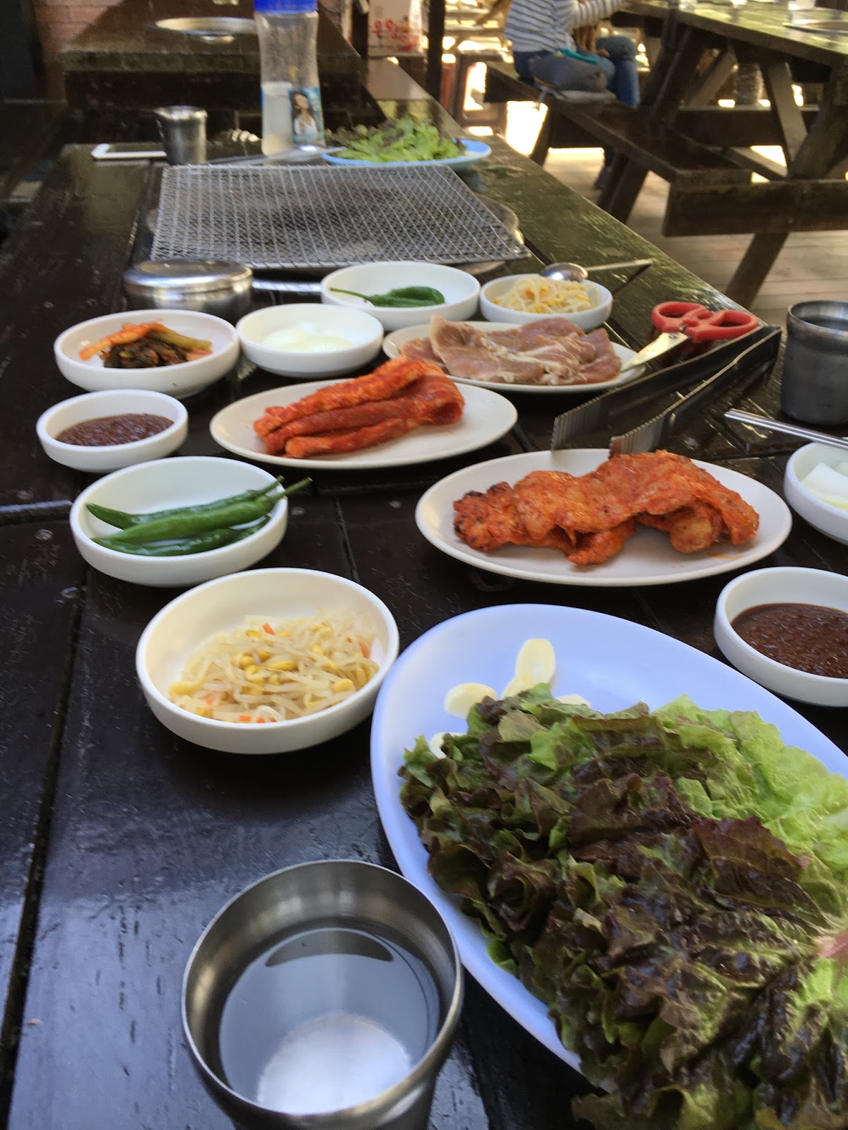 Seomhyanggi Korean Charcoal BBQ Nami Island, South Korea Travel is