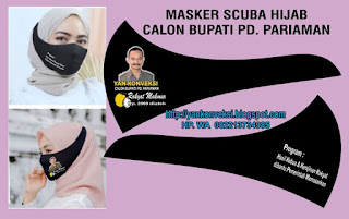 MASKER SCUBA HIJAB Calon BUPATI CAGUB.