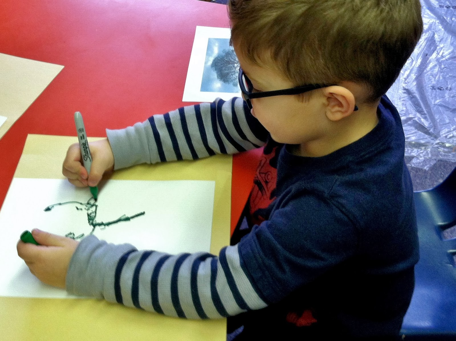 art and soul preschool: Trees