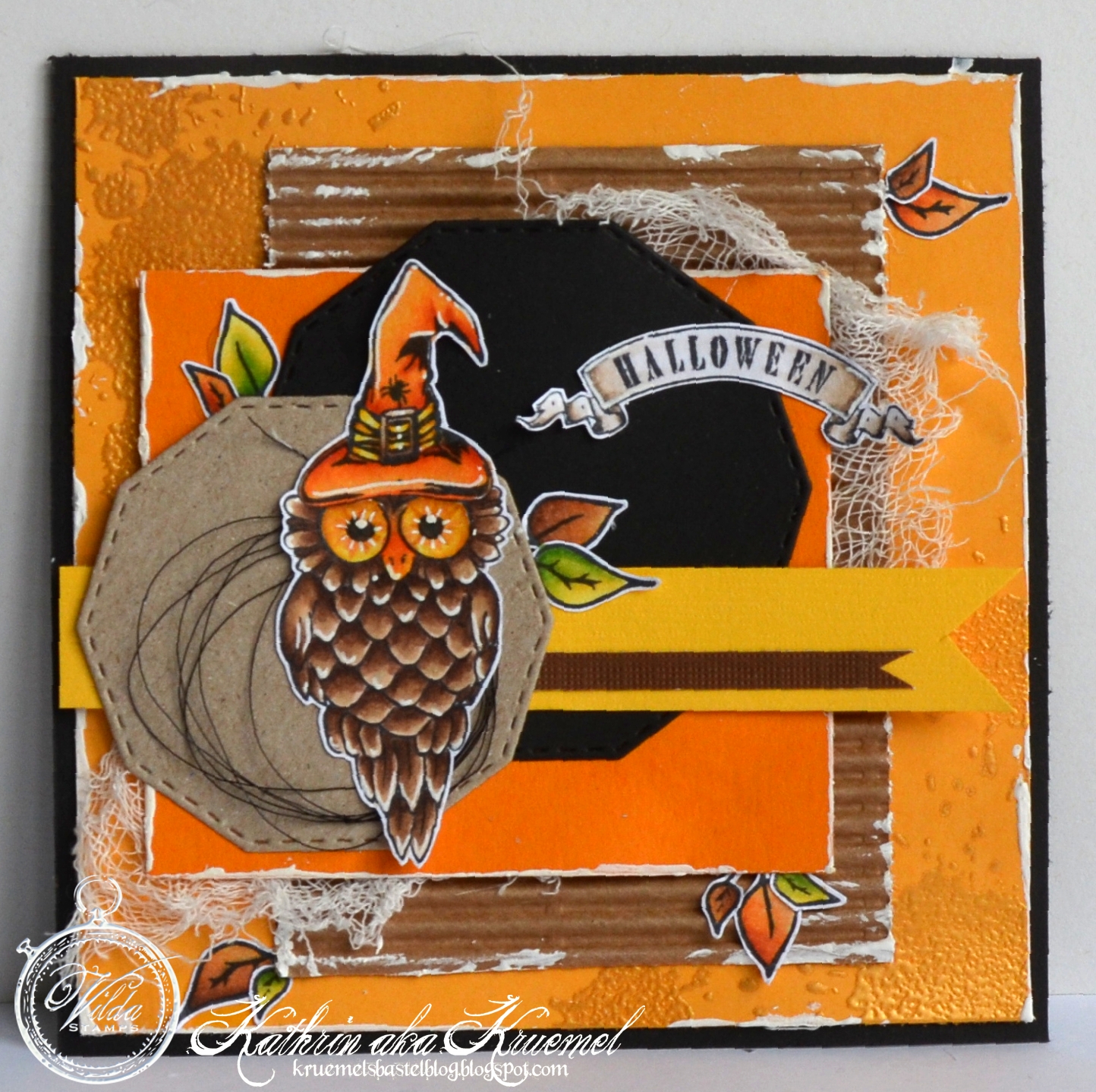 Kruemels Bastel-Blog: Eine Halloween-Karte