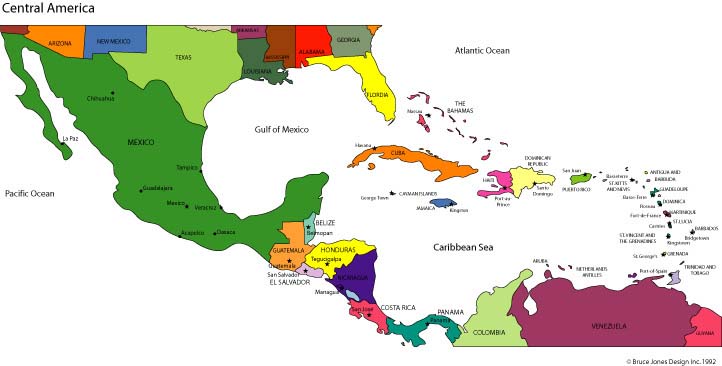 clipart map of costa rica - photo #28