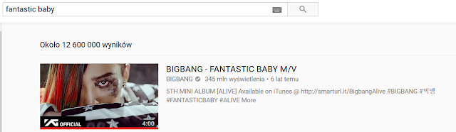 Fantastic Baby Youtube Teledysk MV BIG BANG 