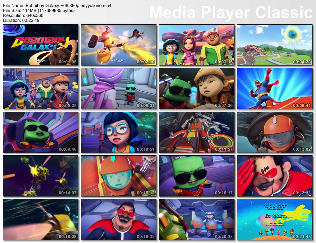BoboiBoy Galaxy (2016) Episode 06 - Edylion