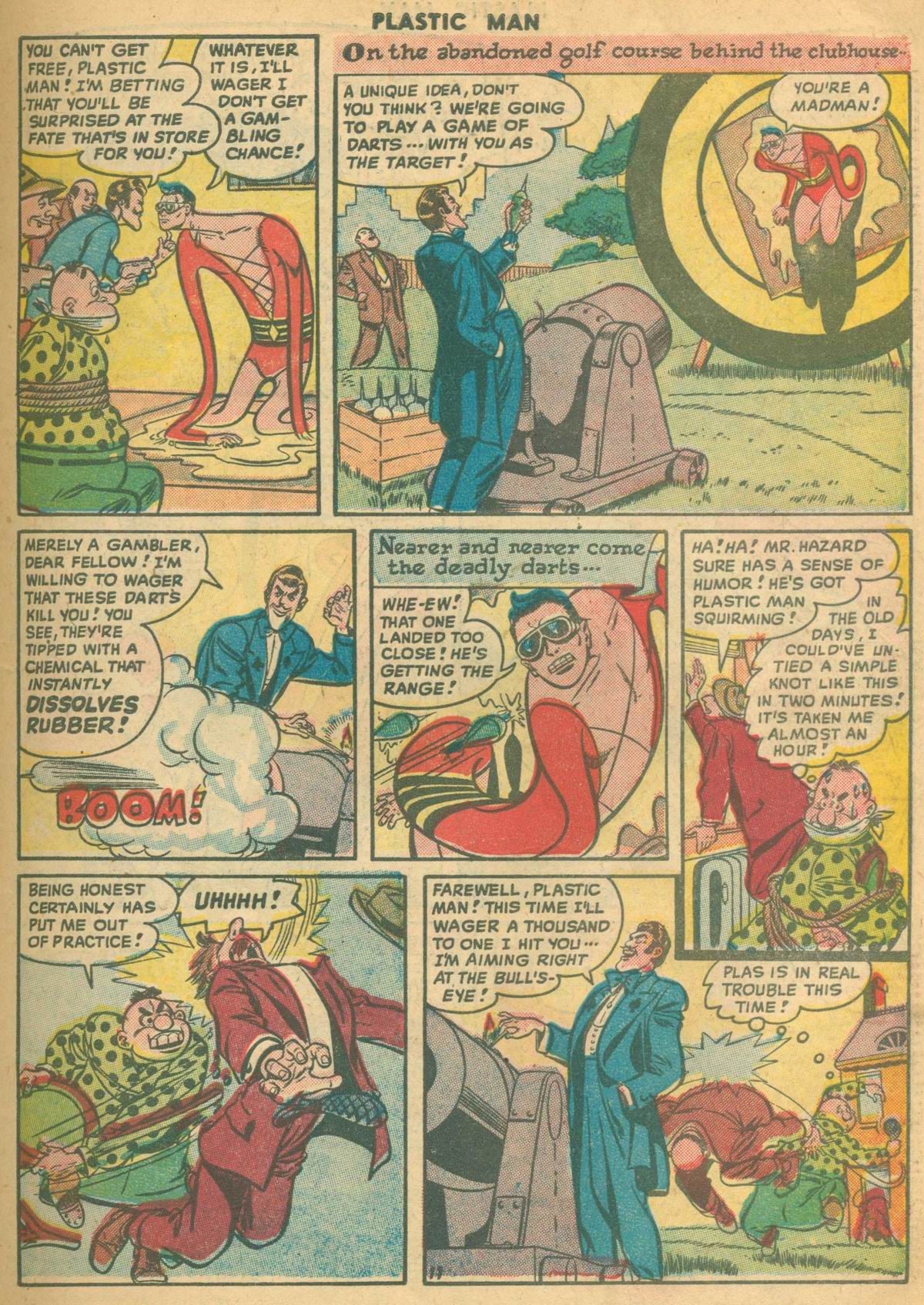 Read online Plastic Man (1943) comic -  Issue #13 - 13