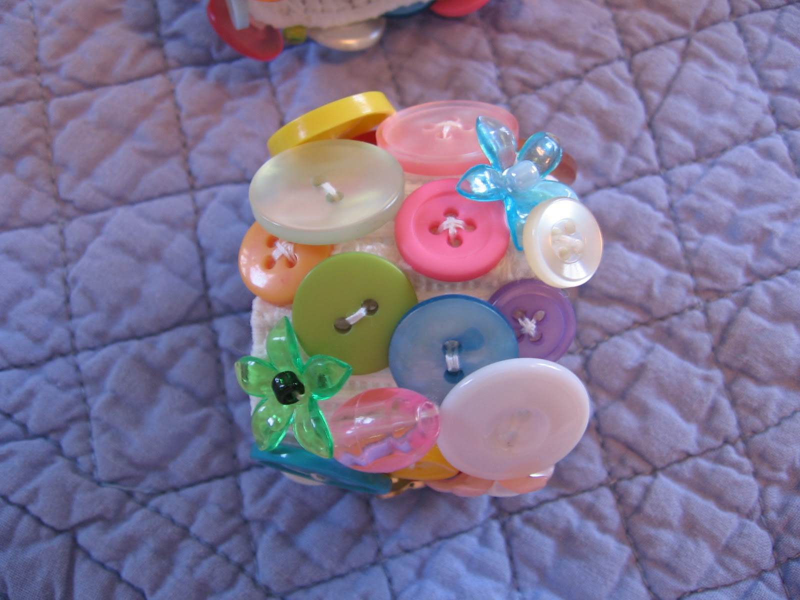 The Stuff Closet: Making Button Napkin Rings