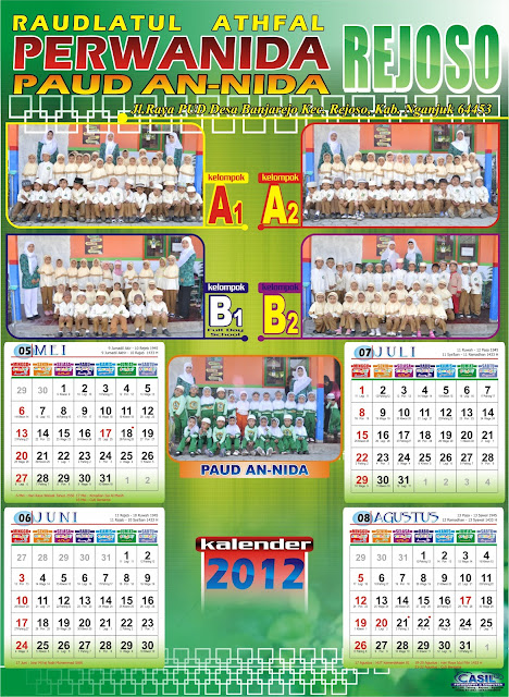 Baru 46+ Desain Kalender Karang Taruna