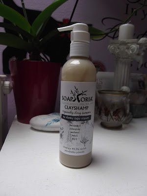 organický tekutý ílový šampón 