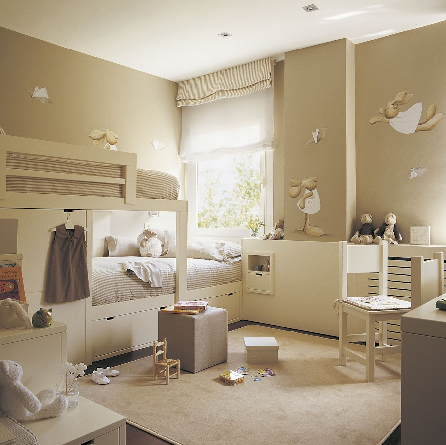 Amueblar una habitación infantil compartida