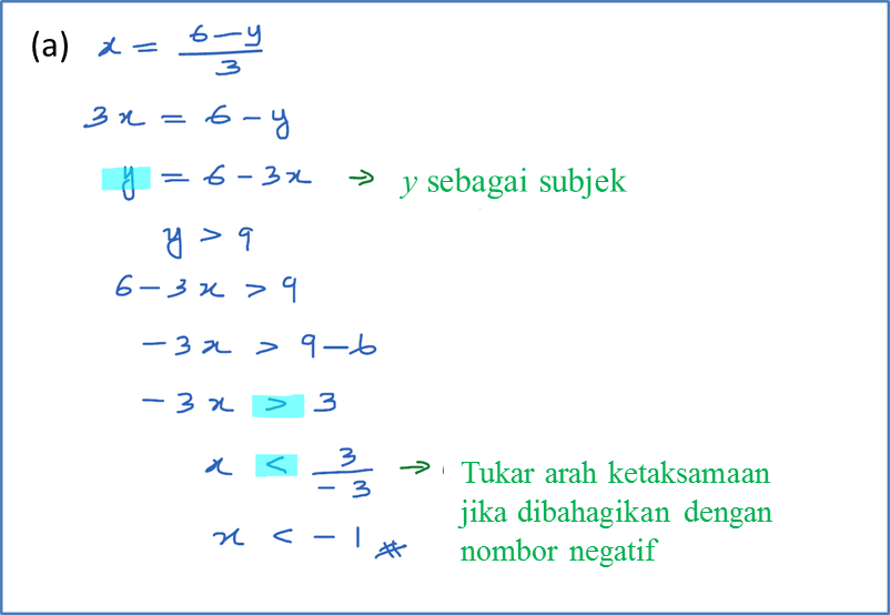 3.4 Ketaksamaan Kuadratik (Bahagian 2) - Matematik 