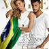 Neymar e Gisele juntos na capa da “Vogue”