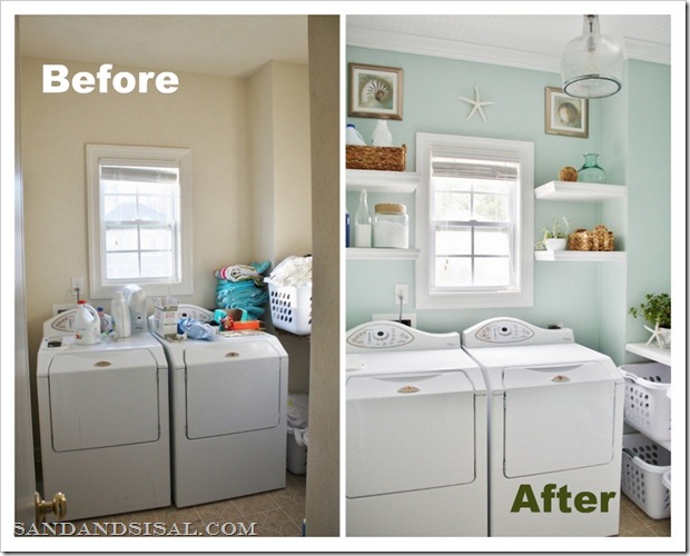 from Gardners 2 Bergers: ✥ Reader Feature: Laundry Room Makeover