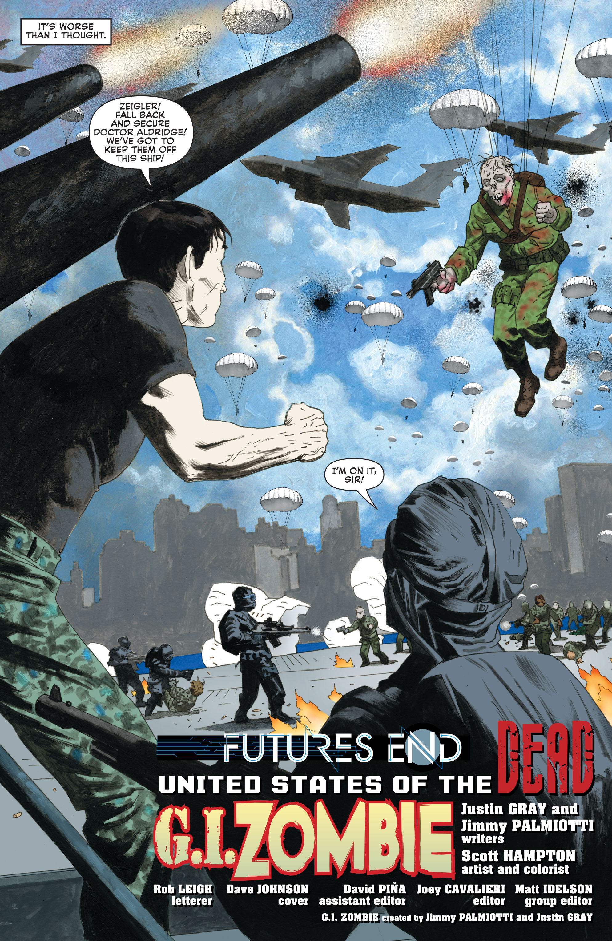Read online Star Spangled War Stories: Futures End comic -  Issue #1 - 4