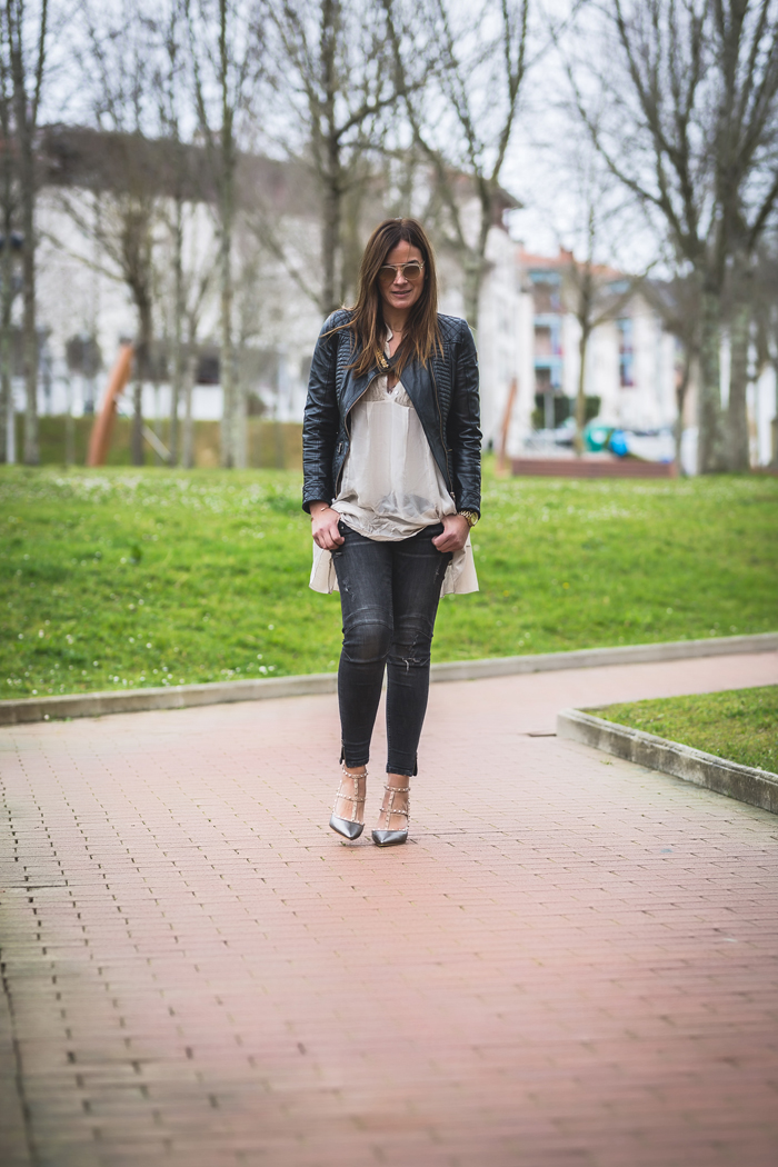 Camisa de Seda , es cuestión de estilo , Lucía Díez , Personal Shopper ,San Sebastián , stiletto , the Amity company