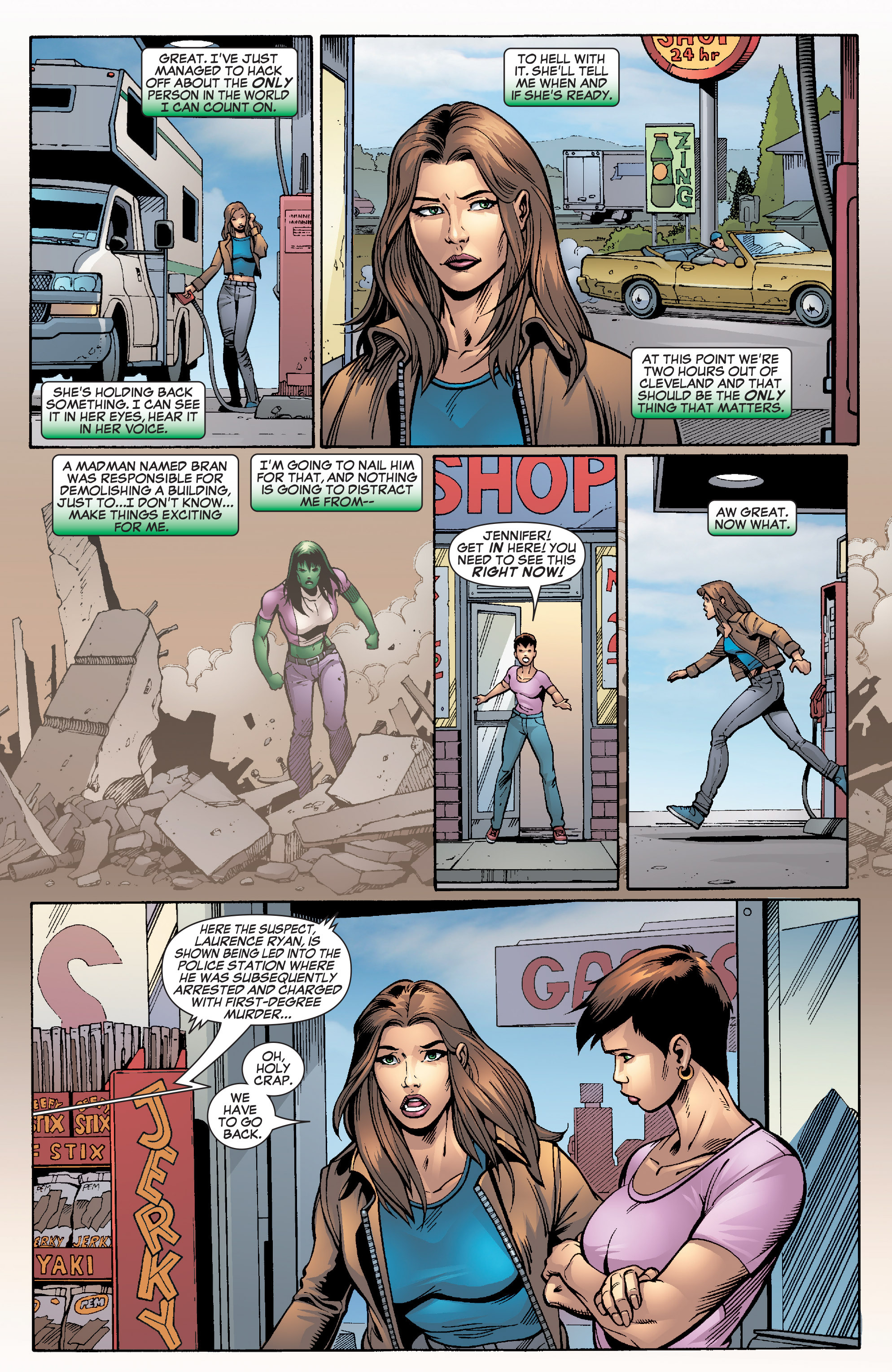 Read online She-Hulk (2005) comic -  Issue #27 - 4