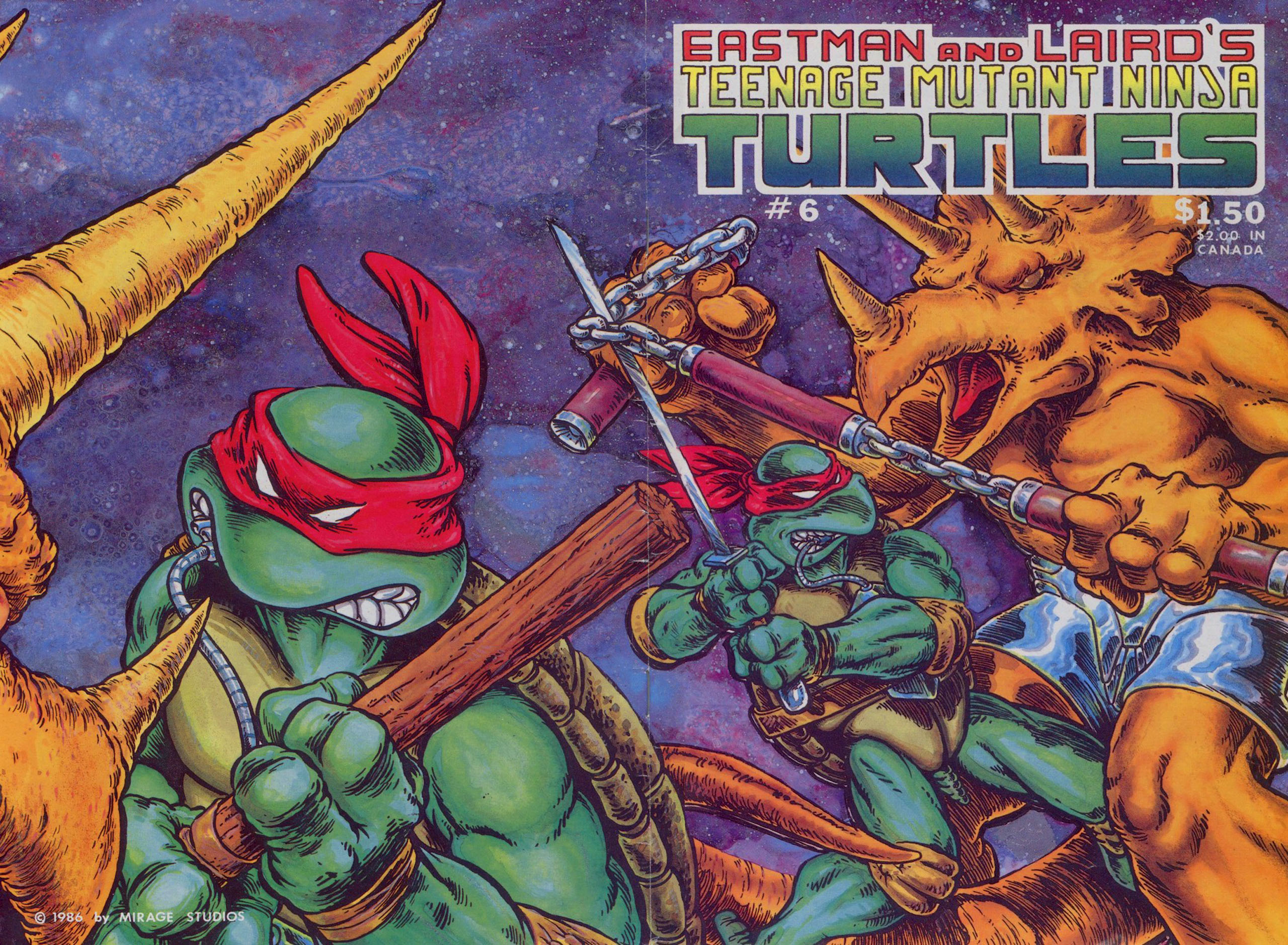 Read online Teenage Mutant Ninja Turtles (1984) comic -  Issue #6 - 1