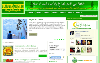 Blogger Muslim Template