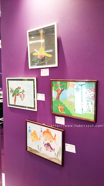 Paintings by autism kids