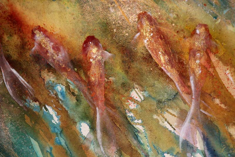 Watercolours With Life Paint Yourself Positive Pure Gold