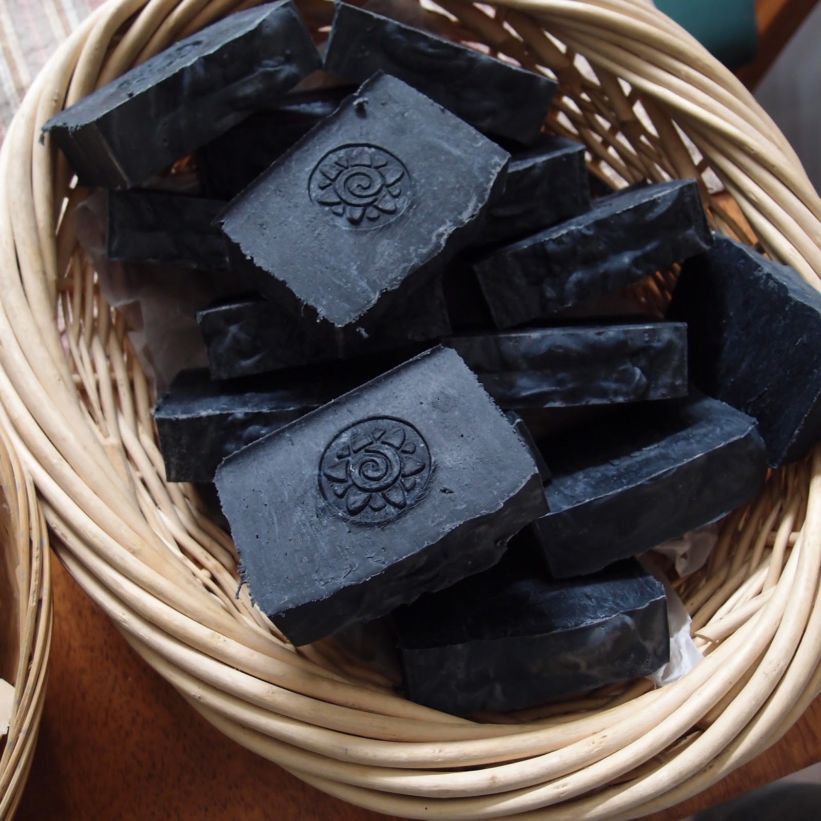 Activated charcoal soap and salve