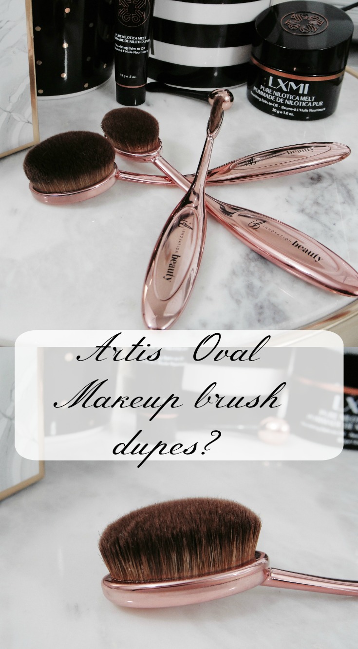 ARTIS OVAL MAKEUP BRUSH DUPES FROM MARSHALLS?