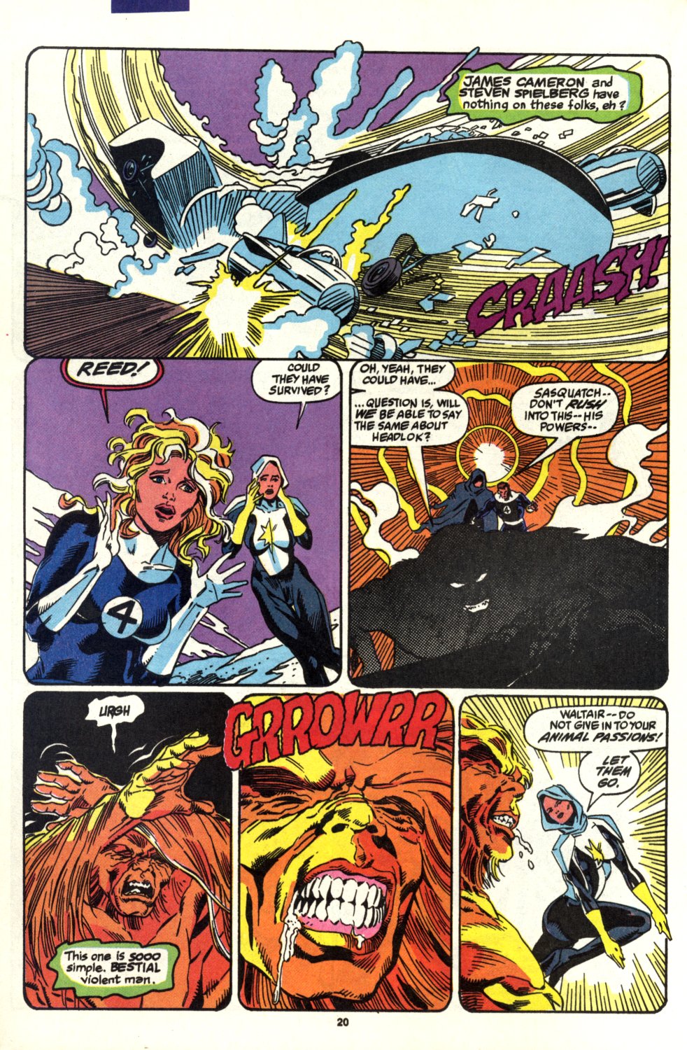 Read online Alpha Flight (1983) comic -  Issue #93 - 16