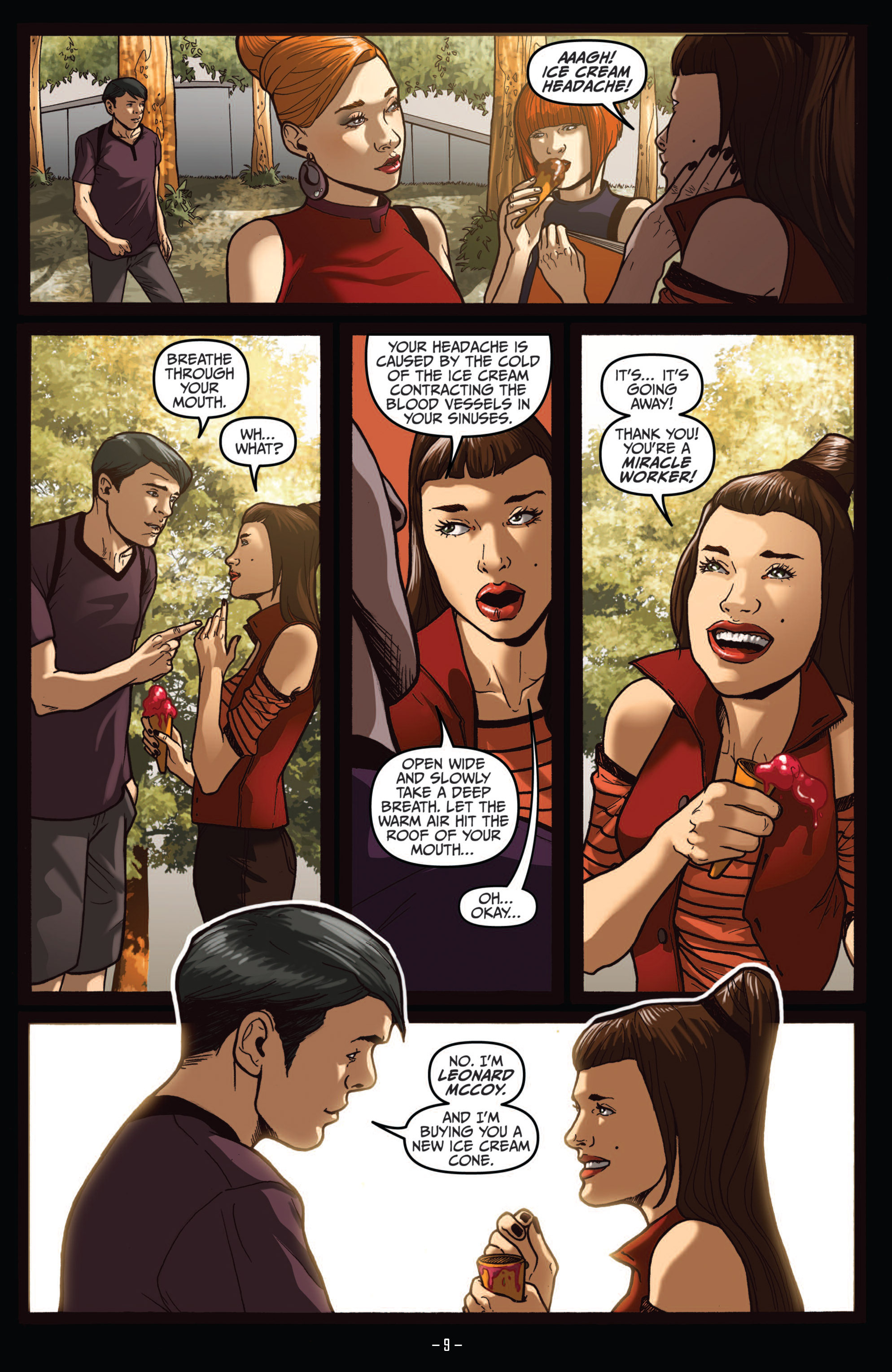 Read online Star Trek (2011) comic -  Issue #17 - 11