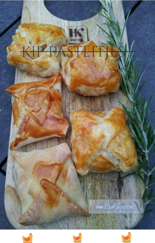 Kip Pasteitjes - Recept uit Portugal. Kip Pasteitjes - Recept uit Portugal.