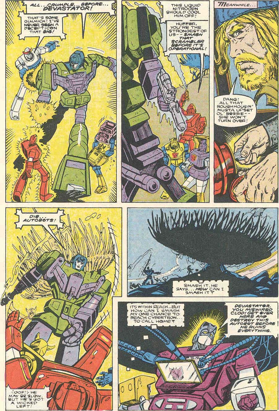 Read online The Transformers (1984) comic -  Issue #10 - 18