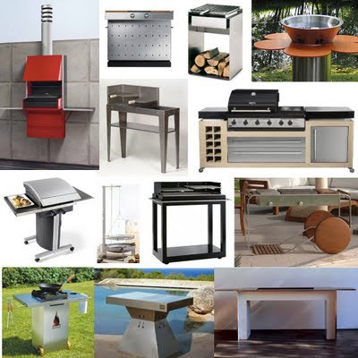 modern outdoor grill designs