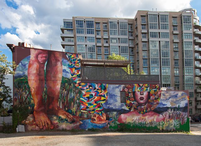 Street Art By Argentinian Painter Ever In Washington, USA.