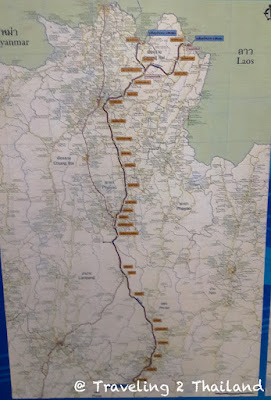 Planning train line to Chiang Rai, Thailand