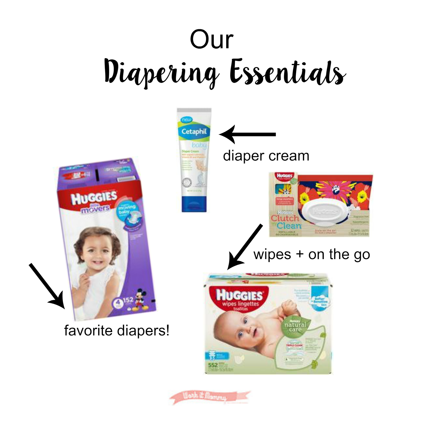 diapering essentials