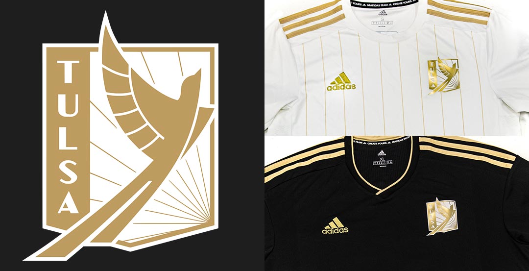 Stunning Adidas FC Tulsa 2020 'City' & 'State' Kits Released + Whole New Logo & Identity Footy