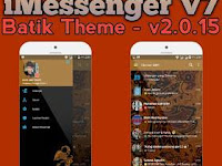 iMessenger V7 Batik Theme Base BBM V3.0.1.25 iMessenger V7 Batik Theme Base BBM V3.0.1.25