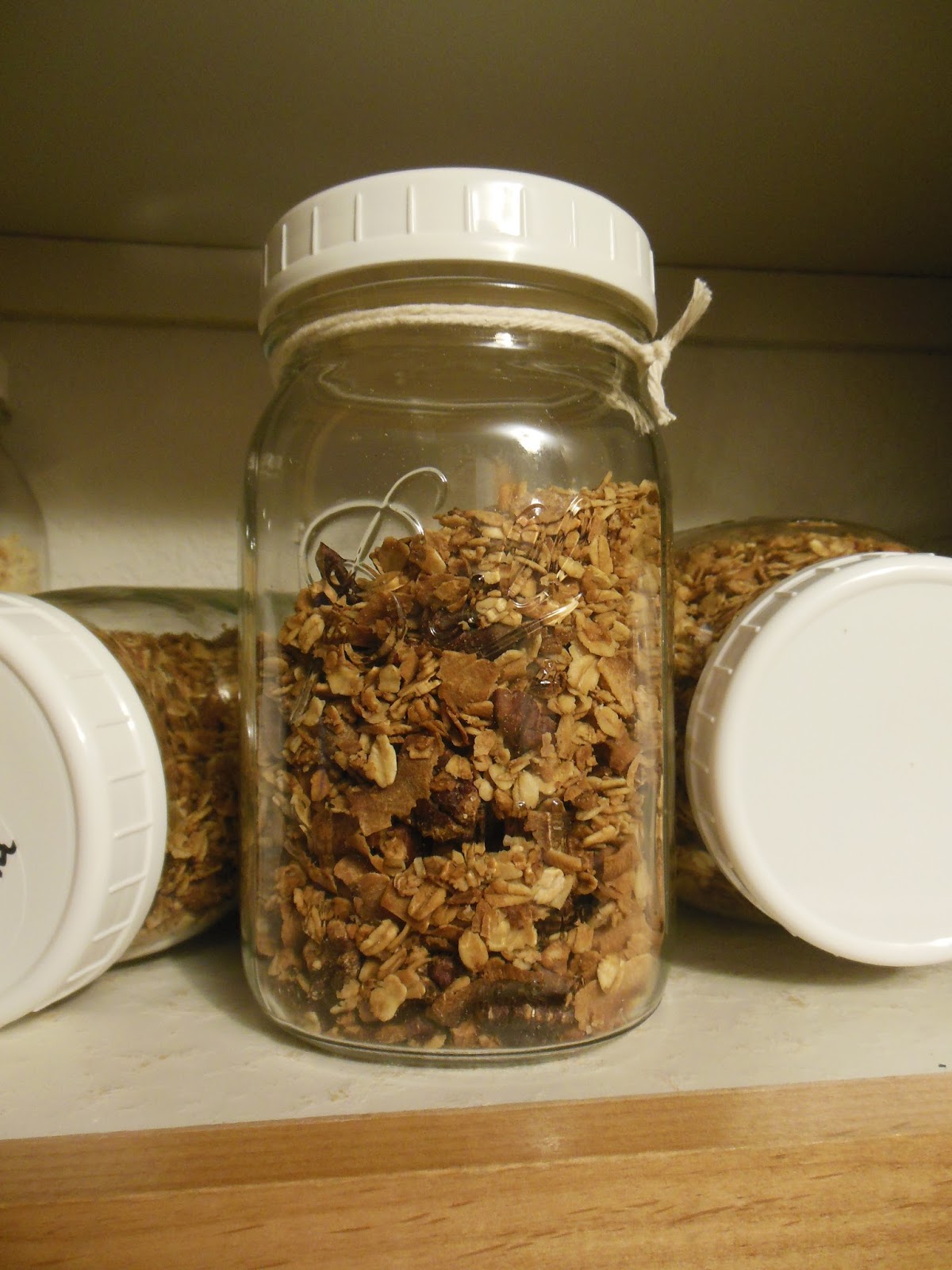 Maple Pecan Granola, traditional oven baked or easy slow cooker