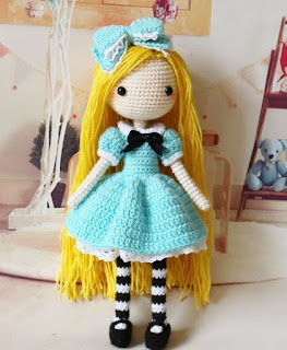 PATRON GRATIS ALICIA EN EL PAIS DE LAS MARAVILLAS AMIGURUMI 36366 PATRON GRATIS ALICIA EN EL PAIS DE LAS MARAVILLAS AMIGURUMI 36366