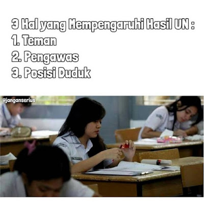 15 Meme Lucu Ujian Nasional Bikin Ngakak Geli, Pernah Ngalamin Kan?