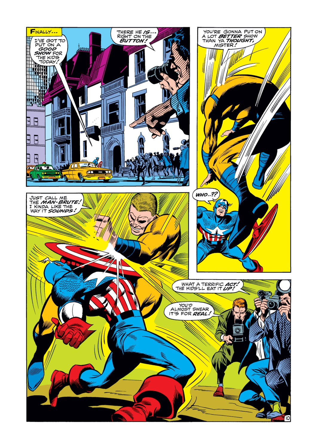 Captain America (1968) Issue #121 #35 - English 11
