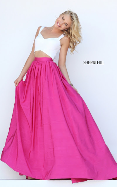 Girls Prom Dresses 2016: Sherri Hill Two Piece Party Dress for Prom